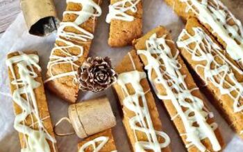 The Best Gingerbread Biscotti With White Chocolate