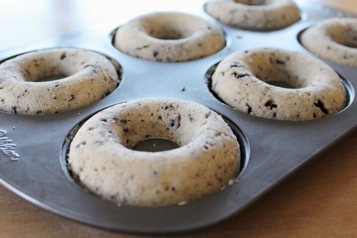 fluffy and delicious baked homemade oreo donuts recipe