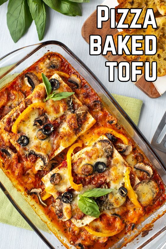pizza baked tofu