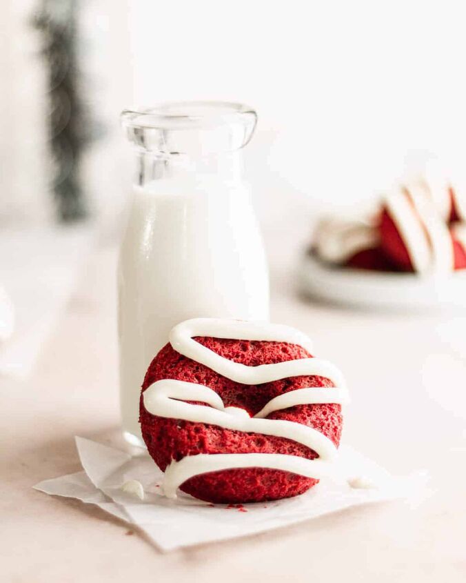10 red food recipes for valentines day, Red Velvet Donuts