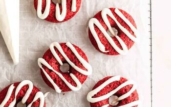 Baked Red Velvet Donuts