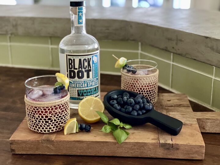 basil blueberry lemonade vodka a life unfolding, Fresh ingredients make this so refreshing