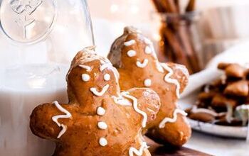 Cream-Filled Gingerbread Donuts (vegan)