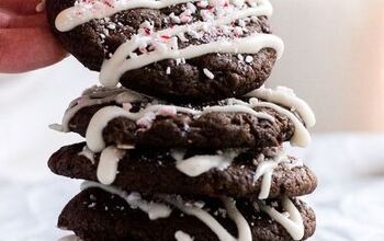 Easy Vegan Peppermint Mocha Cookies