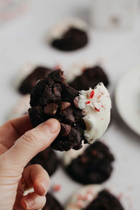 peppermint bark cookies