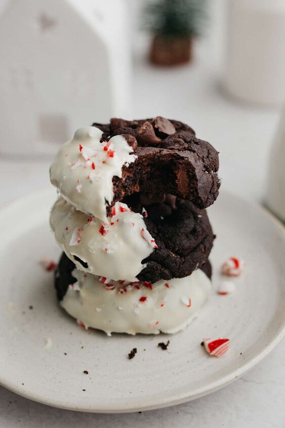 peppermint bark cookies