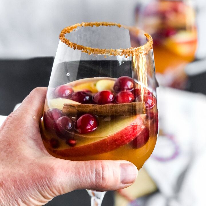 apple cider sangria