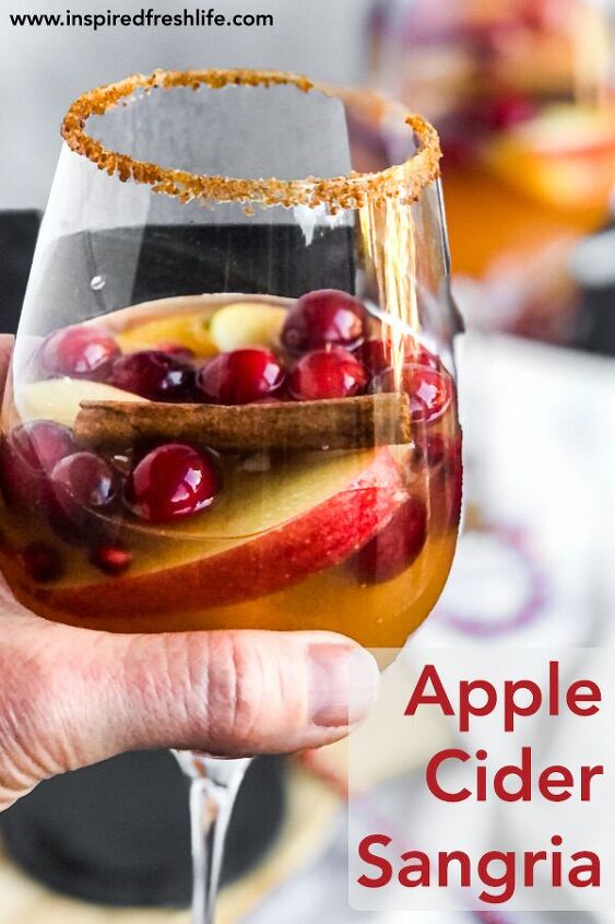 apple cider sangria