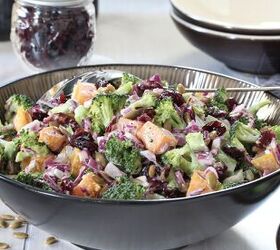 Broccoli and Roasted Butternut Squash Salad