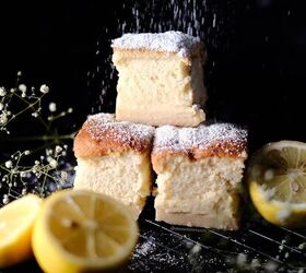 s 11 healthier desserts for family feasts, Healthier Lemon Custard Cake