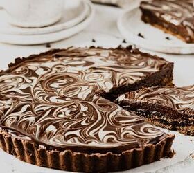 s 11 healthier desserts for family feasts, Chocolate Tahini Date Tart