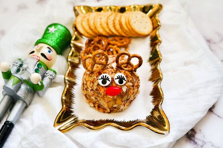 10 best christmas appetizers, Cute Reindeer Cheese Ball