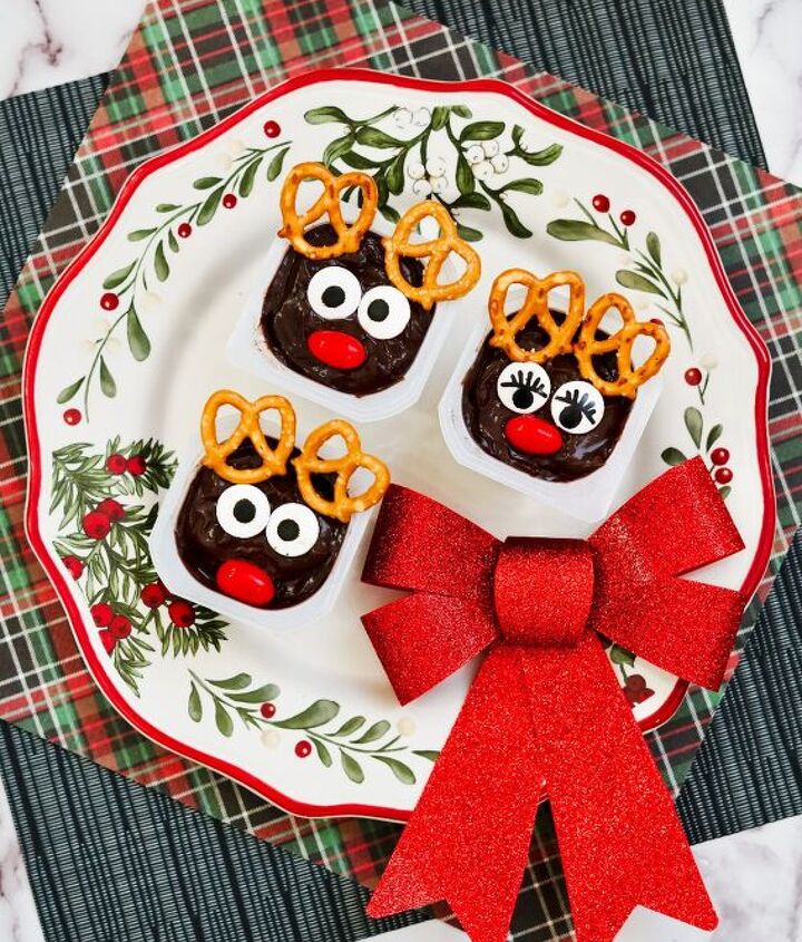 Fun and Easy Christmas Reindeer Pudding Cups Recipe Foodtalk