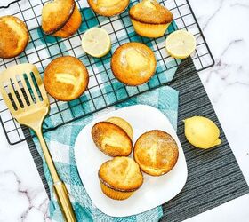 5 Ingredient Easy Lemon Cake Mix Muffins