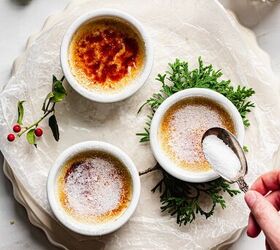eggnog creme brulee