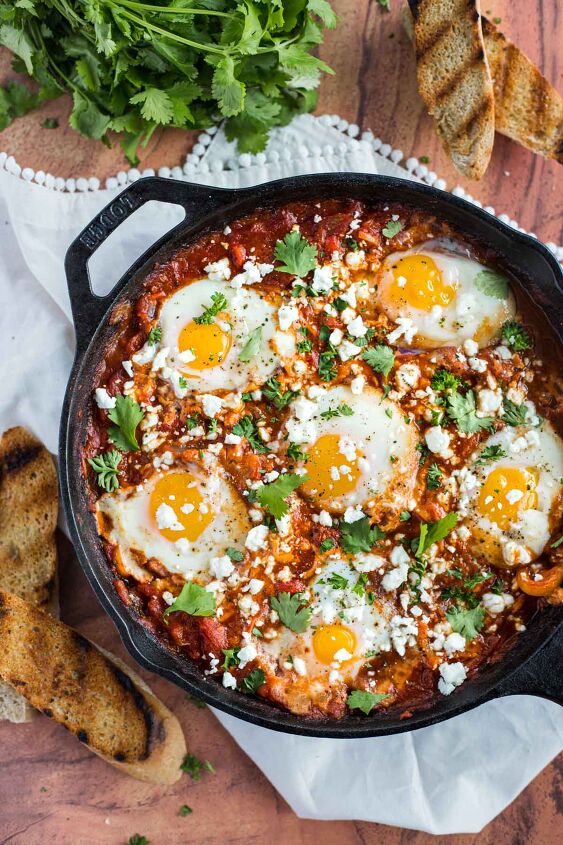 shakshuka with feta