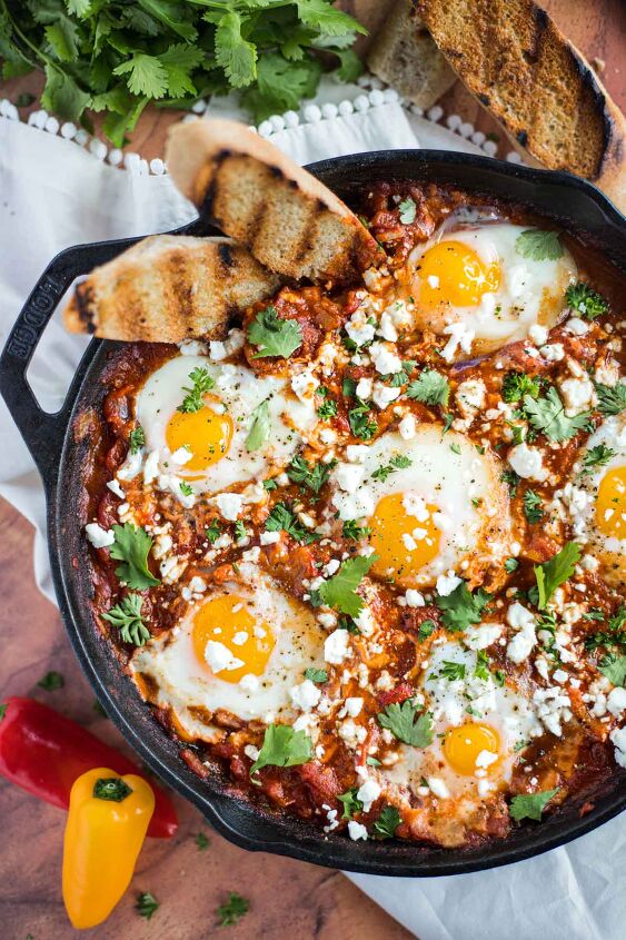 shakshuka with feta
