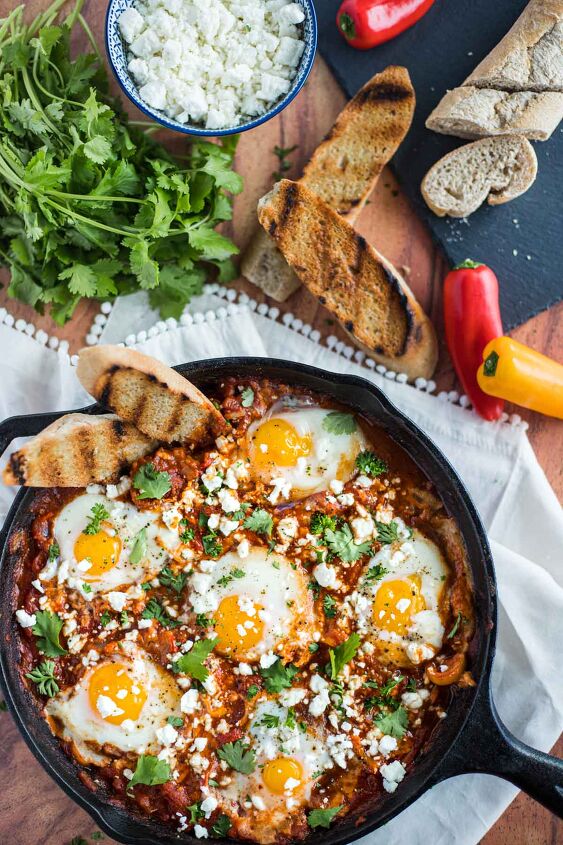 shakshuka with feta