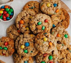 These peanut butter oatmeal M&M cookies have taken the title as best oatmeal cookie EVER