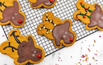 Reindeer Gingerbread Cookies