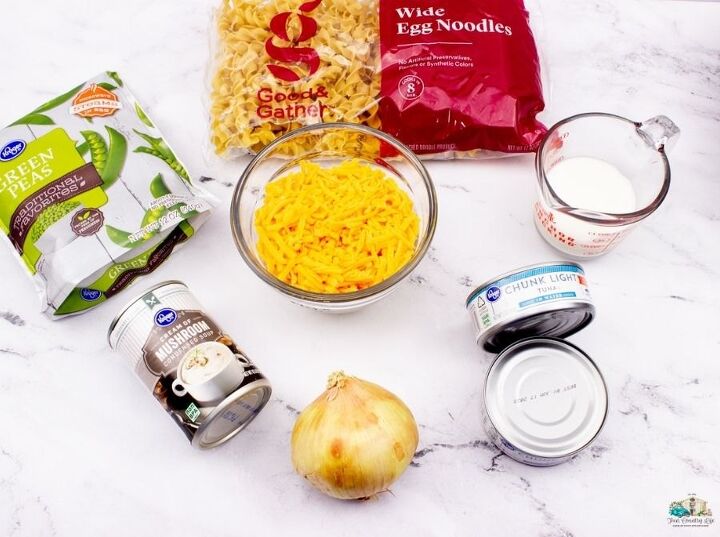 homemade tuna noodle casserole