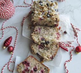 Cranberry Walnut Bread With Fresh Cranberries