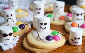 Melting Snowman Sugar Cookies