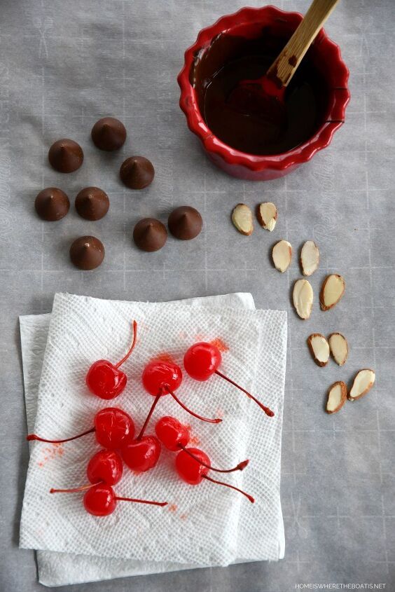 chocolate cherry mice