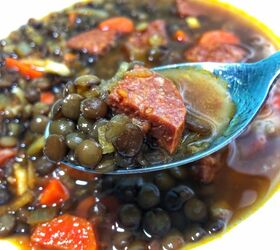 s 11 winter stews for weeknight dinners, Lentil Bean Chorizo Stew