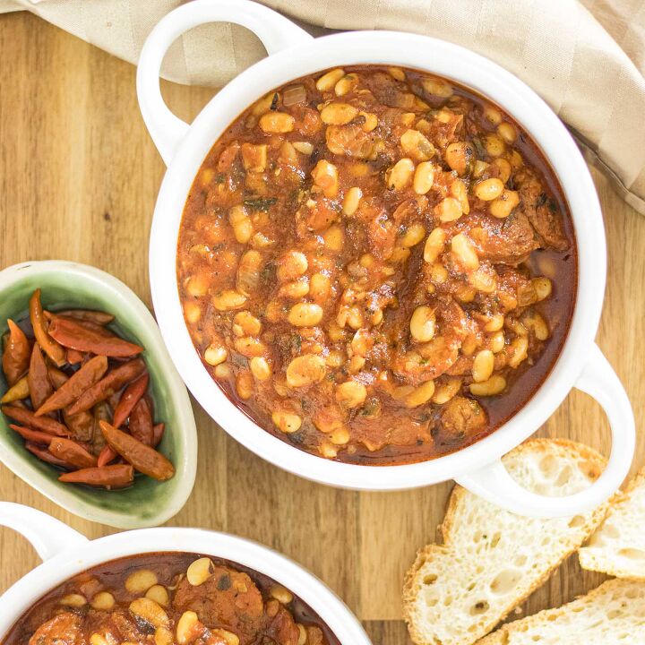 s 11 winter stews for weeknight dinners, White Bean Chorizo Stew