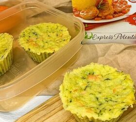courgette and smoked salmon polenta muffins
