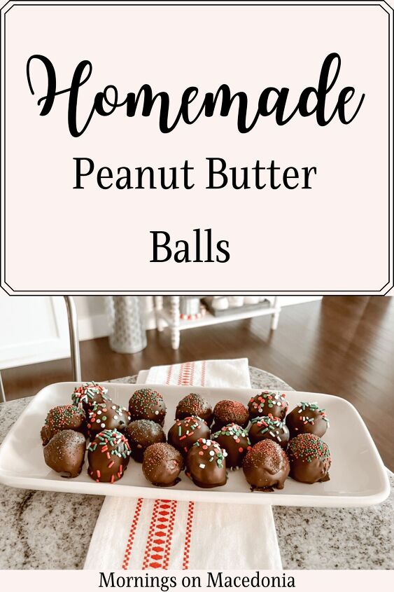 easy peanut butter balls, Pin for later