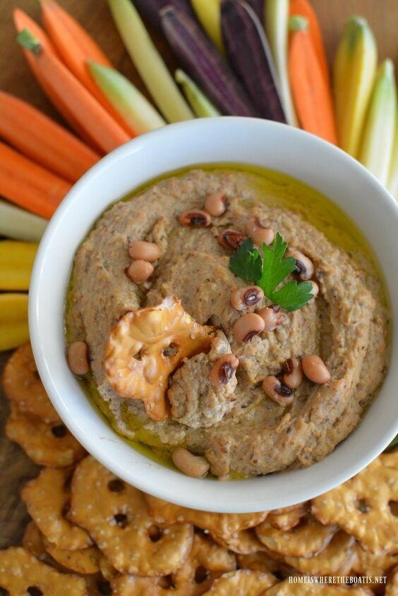 black eyed pea hummus