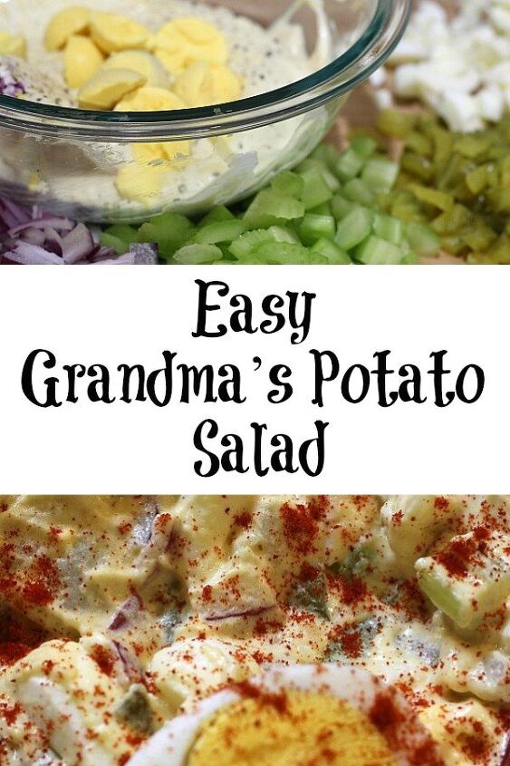 easy grandma s potato salad
