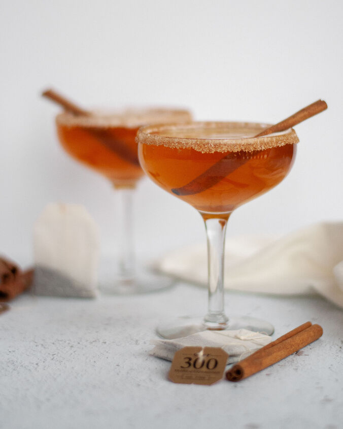 s 11 festive cocktails for the holidays, Chai Bourbon Cocktail