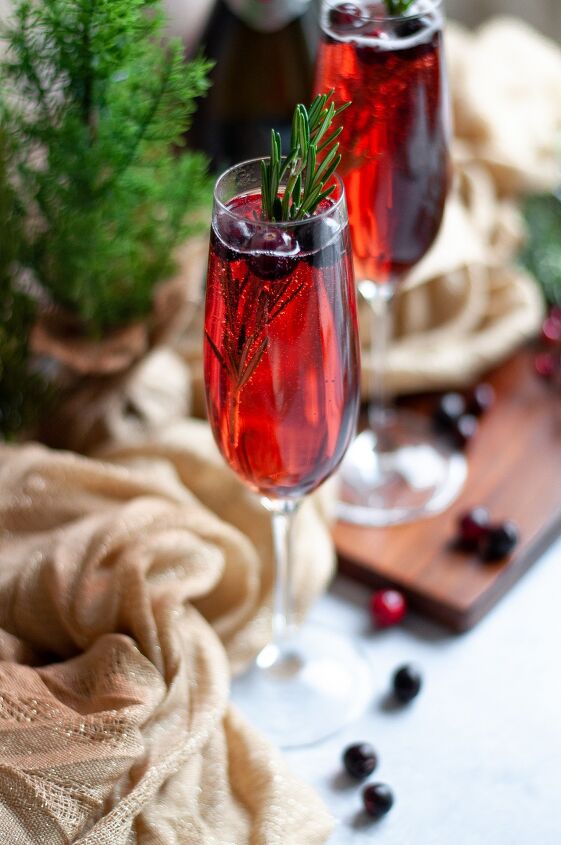 s 11 festive cocktails for the holidays, Cranberry Mimosa