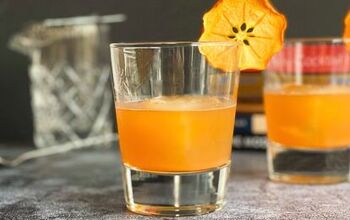 Bourbon Persimmon Cocktail