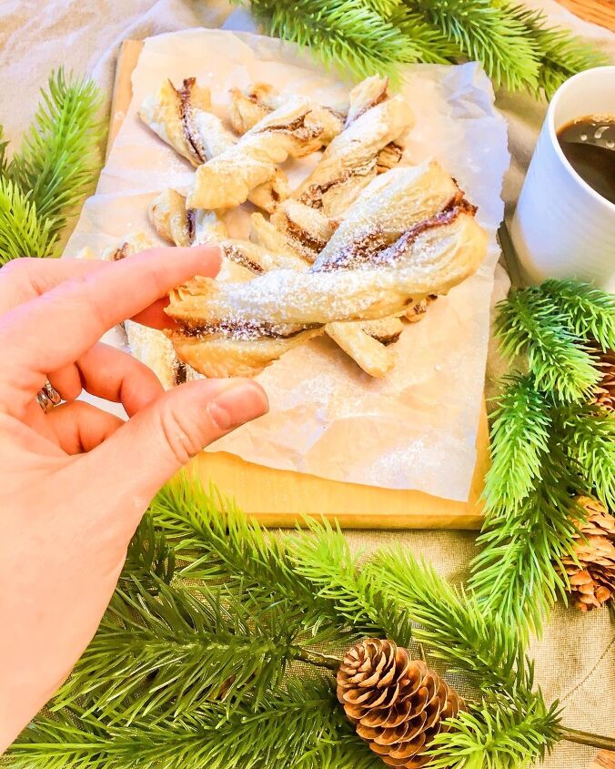 puff pastry nutella twists