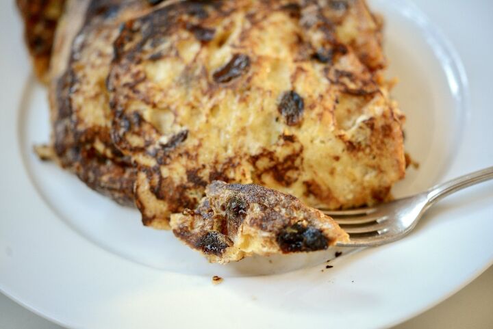panettone french toast is what we eat for christmas day breakfast thi