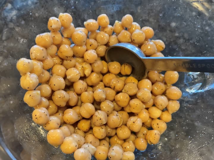 air fried chickpeas recipe with video
