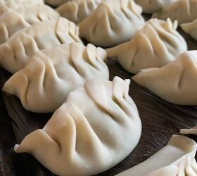 s the 10 best homemade dumpling recipes, Pea Shoot Pork Dumplings