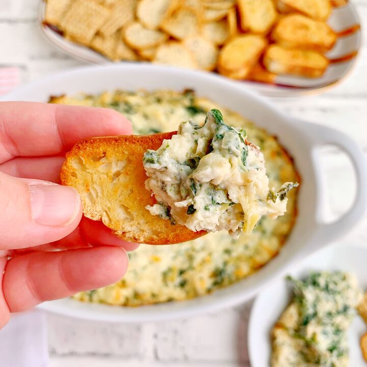 spinach crab and artichoke dip