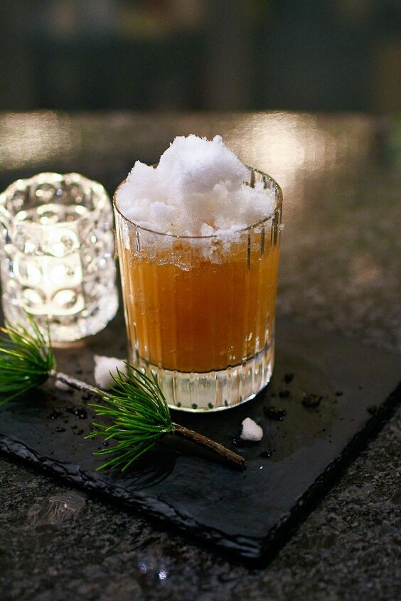 we found the perfect snow day cocktail and it s made with actual re