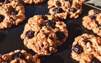 Vegan Berry Cookies (with Cranberries, Blueberries and Walnuts)