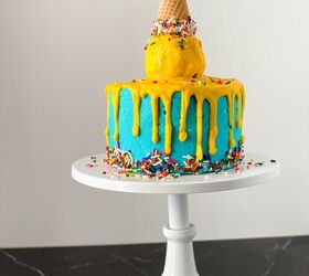 This puts a whole new spin on the classic ice cream cake