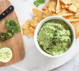This creamy, homemade guacamole recipe is super quick & simple