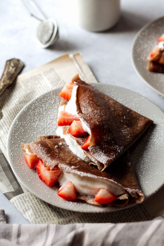 chocolate french crepes