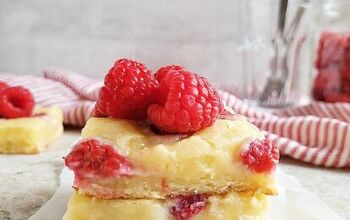 Raspberry White Chocolate Blondies