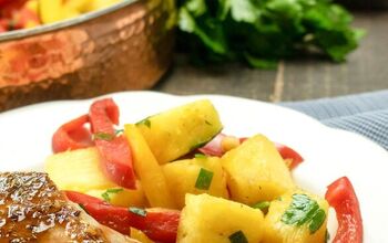 Sweet and Sour Pork Chops With Peppers & Pineapple