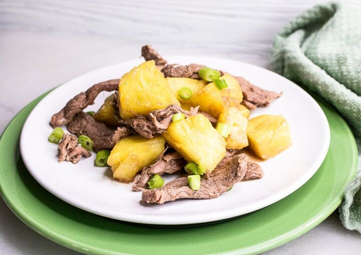 beef with pineapple